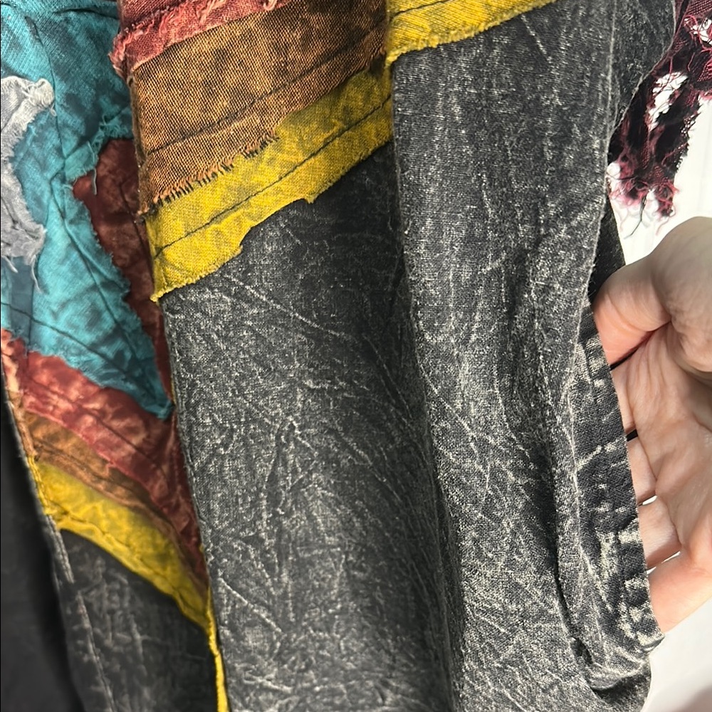 Colorful Star Patterned Kimono - Picture 12 of 12